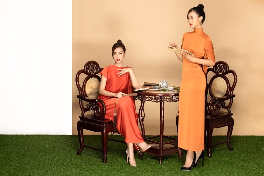 Les Belles apportent une image festive et riche en couleurs... Photo: Vietnam+