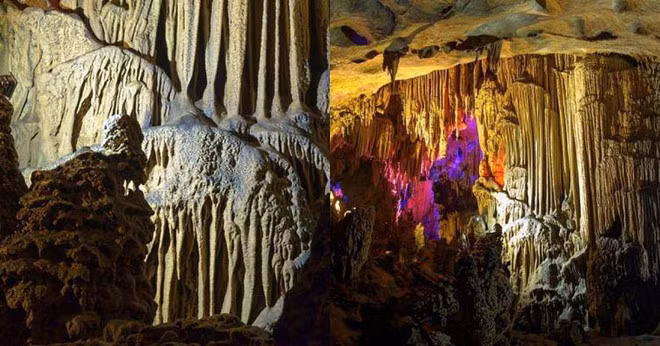 La grotte Ky Rang se trouve dans la commune de Quôc Toan (district de Trà Linh), à 1,5 km au Nord-Ouest du lac Thang Hen. Située au cœur du mont Ky Rang, à côté du lac éponyme, elle s’étend sur 417 m, sur une profondeur de 34 m, et une hauteur maximale de 42 m et minimale de 1 m. Ses stalactites et stalagmites magnifiques sont en bon état.