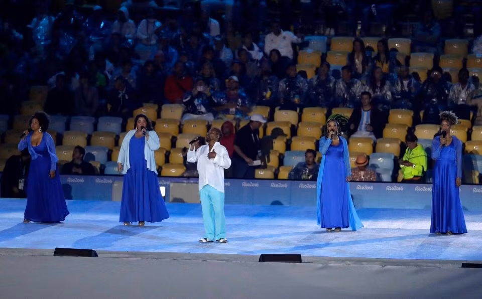 Le chanteur brésilien,Martinho Da Vila, se produit avec ses trois filles et sa nièce. Photo: AP