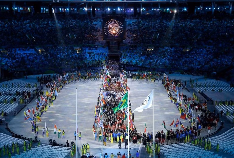 Cérémonie de clôture des JO de Rio. Photo: AP