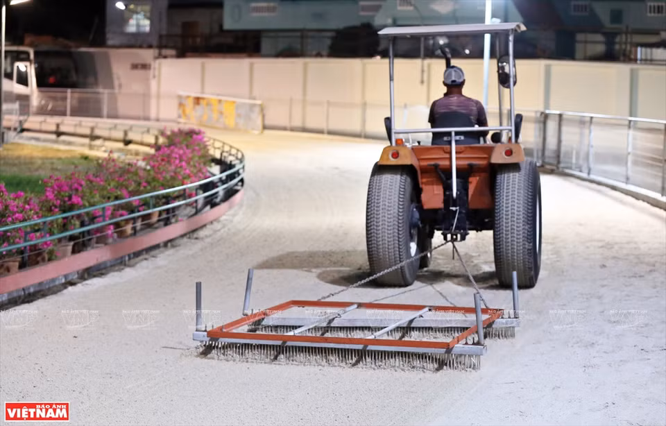 La piste est maintenue après la course 