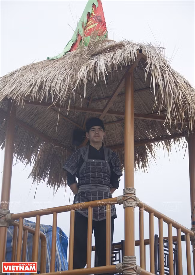 Le mirador de garde de «Wo Long Zhai» est une imitation de celui du film «Les Trois Royaumes».