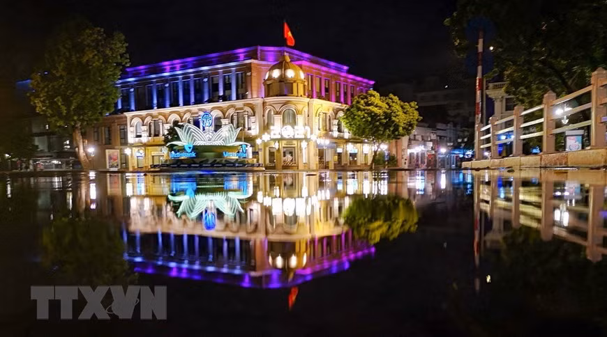 Bourse de Hanoï. Photo: VNA