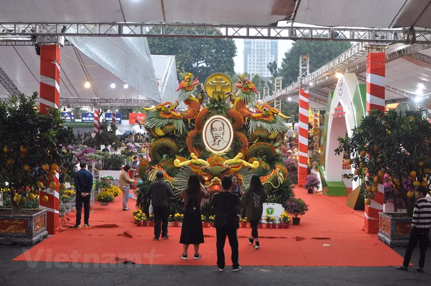 Décoration de ce festival. 