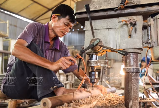 Ce métier ancestral a fait la prospérité des villageois de Xuân Lai. 