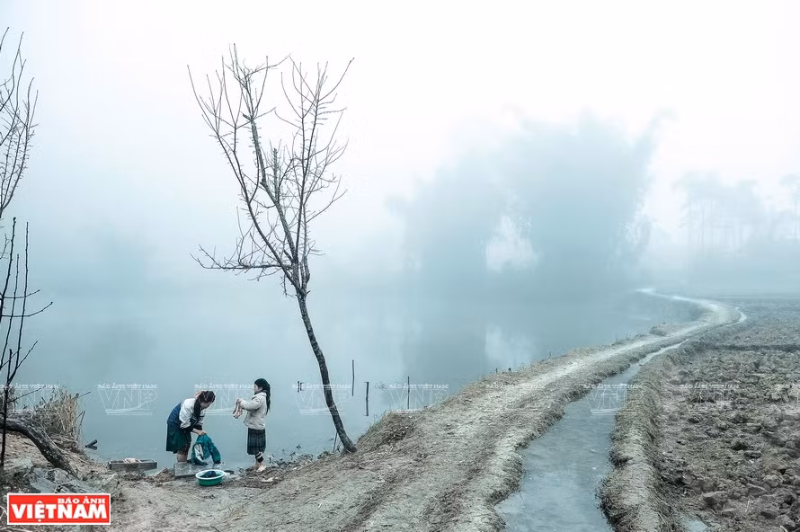 «Bình yên Phố Cáo» (Paix à Pho Cao). Photo: Vietnam Illustré 