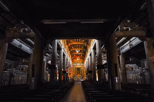 Cet endroit est considéré comme la "capitale catholique" du Vietnam. Photo: VNA