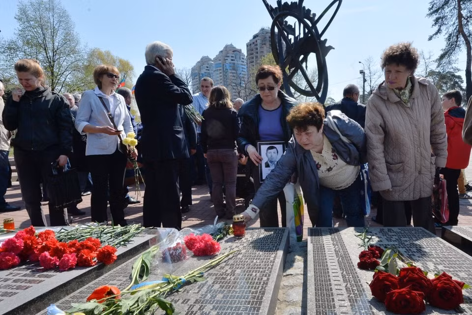 Un mémorial en hommage aux victimes de la catastrophe. Crédit photo: AFP 