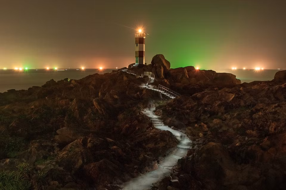 Phare maritime de la commune d'An Ninh Dong, district de Tuy An, province de Phu Yên. Photo: VNA