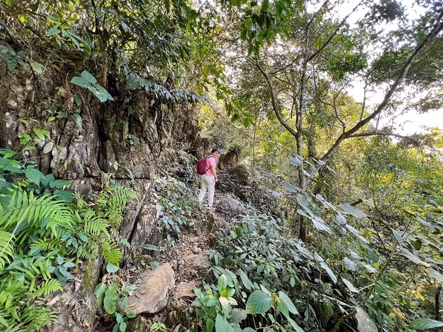  À 75 km de Hanoï, la province montagneuse de Hoa Binh est un lieu prisé des touristes. Outre la grotte de Nam Son, la province possède de nombreuses destinations touristiques attrayantes telles que la centrale hydroélectrique de Hoà Binh, le col de Da Trang et le village de Lac, etc. En outre, la province a construit neuf sites de tourisme communautaire dont Lac dans la commune de Chieng Chau, Pa Co dans celle de Pa Co, Da Bia dans celle de Tien Phong... La province abrite également trois lieux d'hébergement touristique de luxe de 3 à 4 étoiles : Ba Khan Village Resort, Maichau HideAway, Mai Chau Mountain View Resort, Serena Kim Boi Resort... Photo : Vietnamplus 