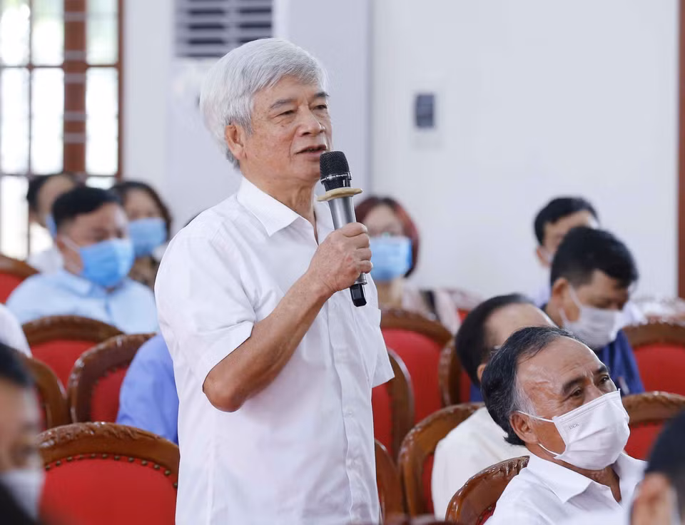 Trân Van Hung, électeur du district d’An Lao, ville de Hai Phong. Photo : VNA