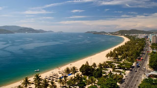 La ville balnéaire de Nha Trang. 
