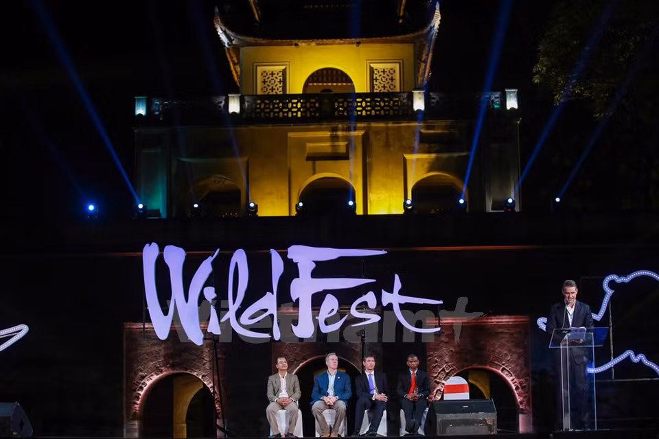 Le premier Festival de cinéma et de musique en plein air des animaux sauvages au Vietnam, le WildFest (Wildlife film and music festival), a eu lieu le 8 novembre dans la citadelle impériale de Thang Long, à Hanoi. 