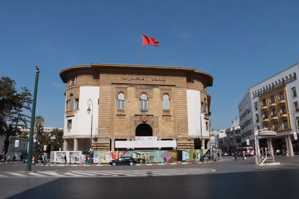 Bank Al-Maghrib, la banque centrale du Maroc, « Bank Al-Maghrib», créée en 1959.