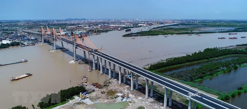 Le pont Bach Dang représente un investissement total de 7.600 milliards de dongs. 