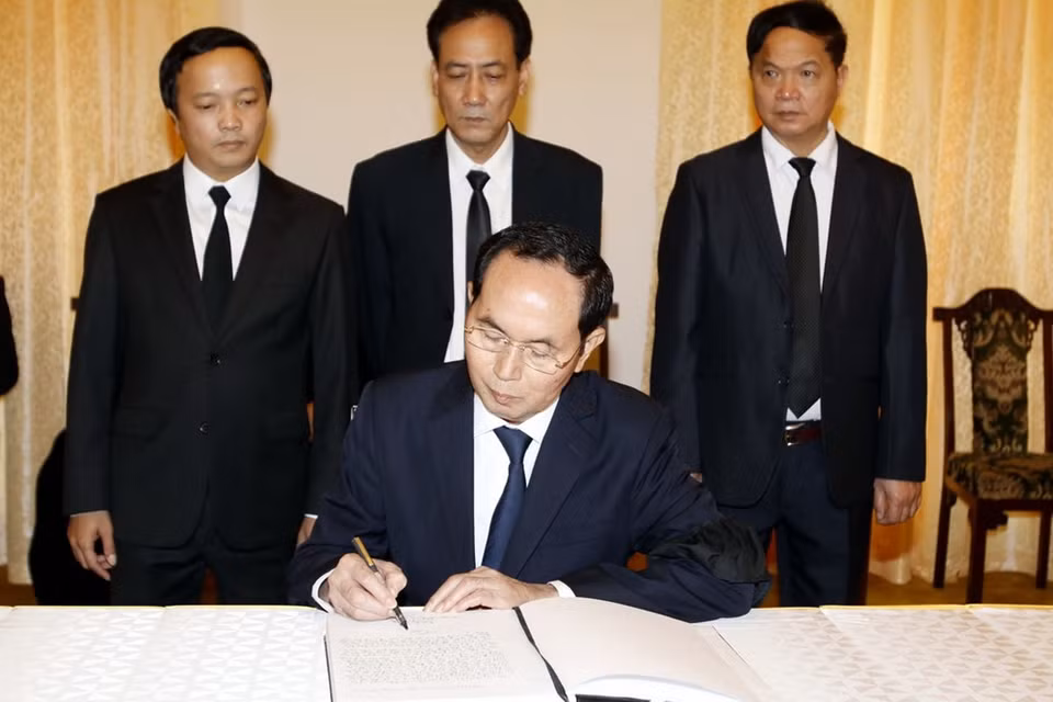 Le président Tran Dai Quang 