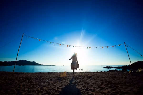 La plage de Van Chay, considérée comme la plus belle de Cô Tô.