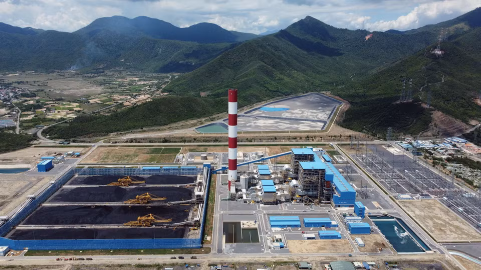  La centrale thermique Van Phong 1 est un projet du groupe japonais Sumitomo. Photo : VNA 