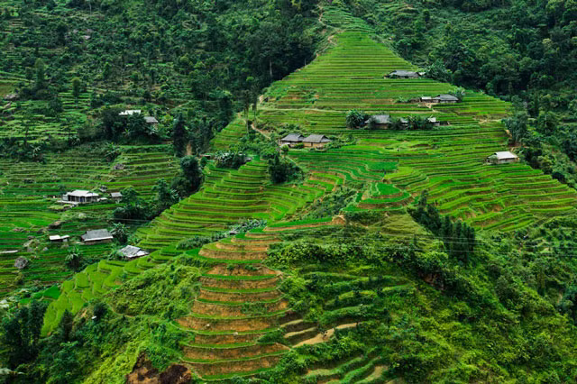 Un village dans le district Hoang Su Phi, province de Ha Giang.
