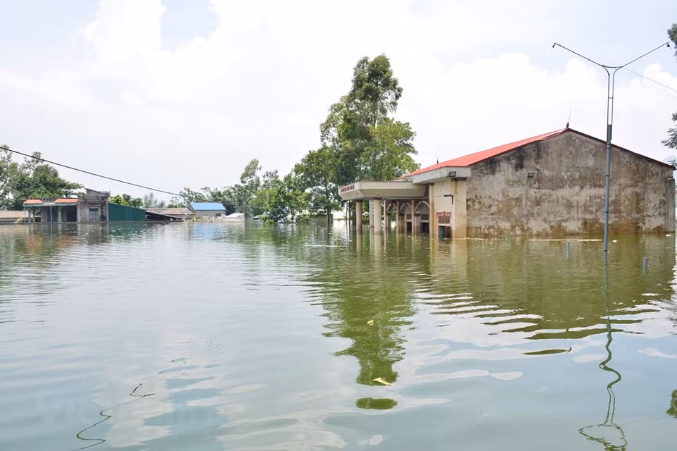 Les hameaux Yen Trinh et Thuan Luong, commune de Hoang Van Thu ont été isolés 