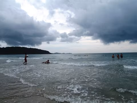 Une île paisible.