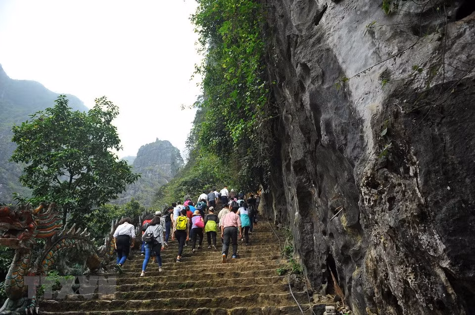 L'escalier de la montagne Mua