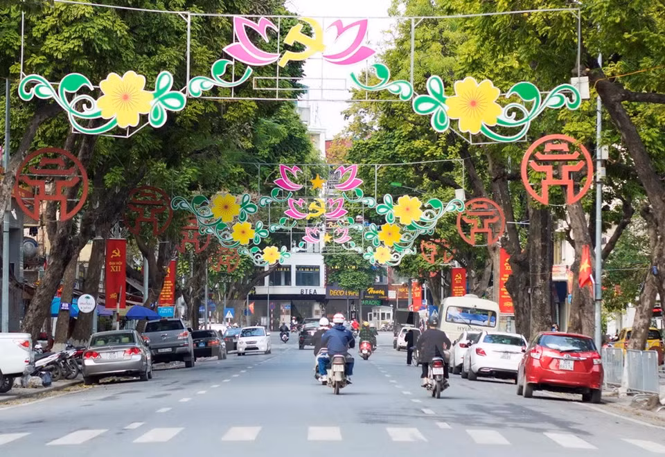 La rue Ngo Quyen 