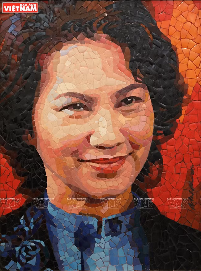 Portrait de la présidente de l’Assemblée nationale Nguyên Thi Kim Ngân.
