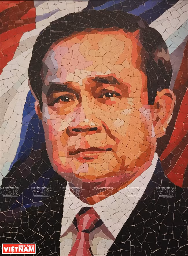 Portrait du Premier ministre thaïlandais Prayuth Chan O’cha.