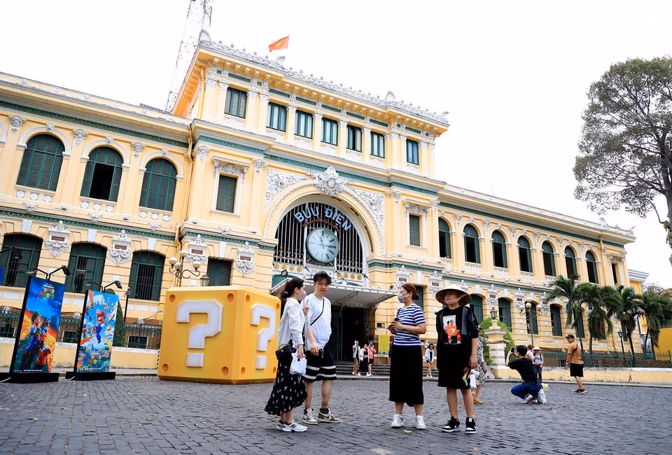 La Poste centrale de Saigon, œuvre architecturale unique de Ho Chi Minh-Ville. Photo: VNA