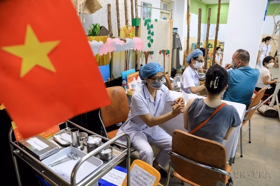 Le Vietnam est l'un des six pays ayant la couverture vaccinale la plus élevée au monde.