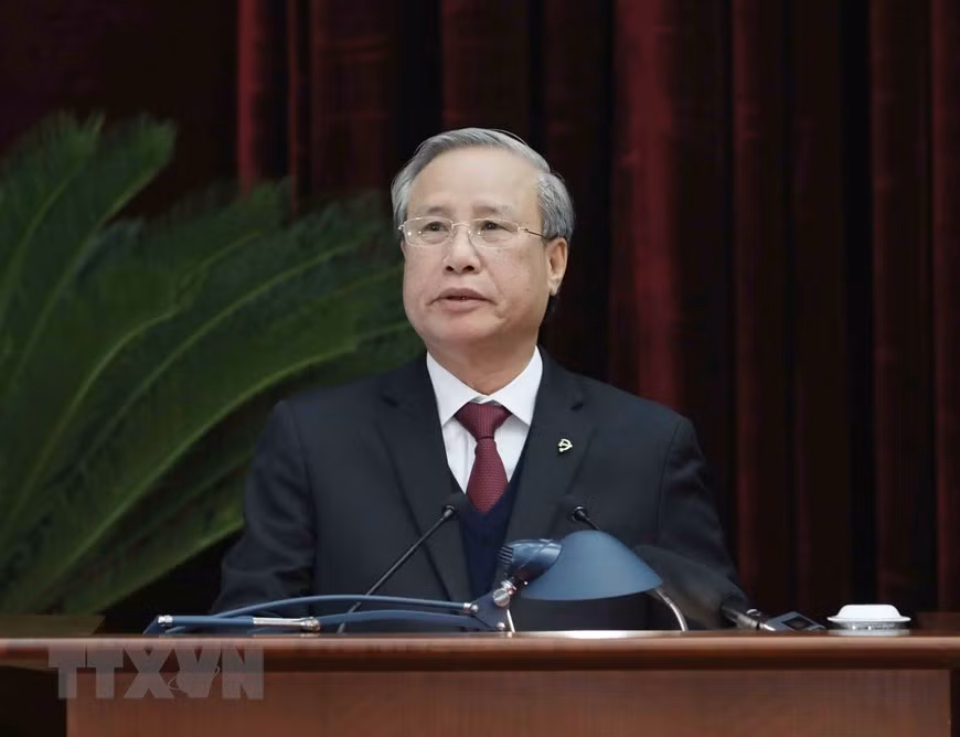 Tran Quoc Vuong, membre du Bureau politique, permanent du Secrétariat.
