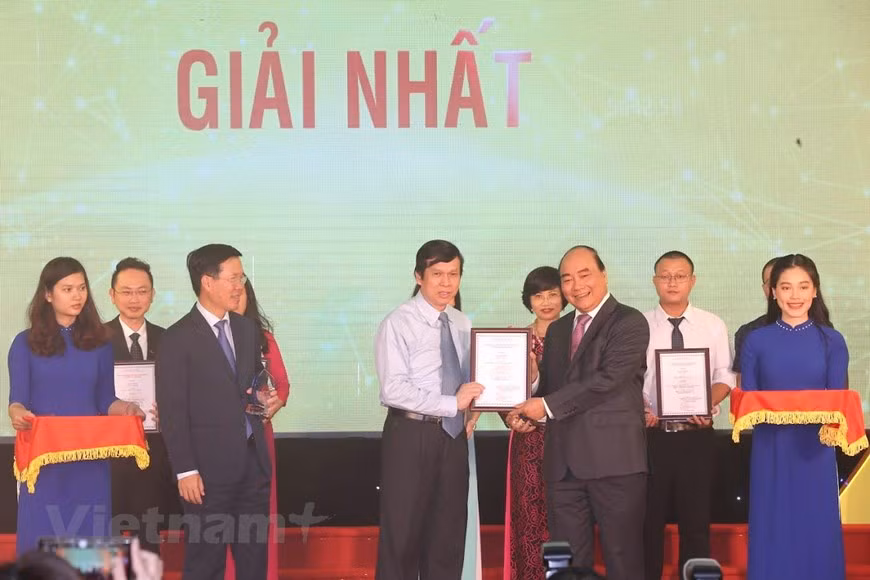 La VNA remporte trois premiers prix. Photo : Vietnamplus