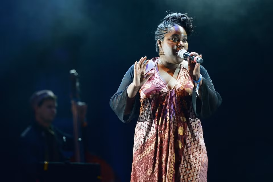 La chanteuse britannique Zara. 