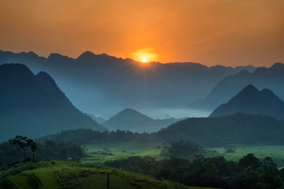 La beauté de Pu Luong du photographe Ngoc Vu. 