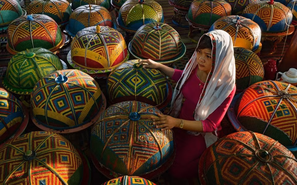 La série de photos "La fête Wa-Ha" de Hoang Thach Van a remporté le prix spécial dans la catégorie Ensemble de photos. 