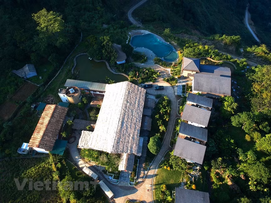 Bakhan Village Resort à Hoa Binh. Photo: Vietnamplus