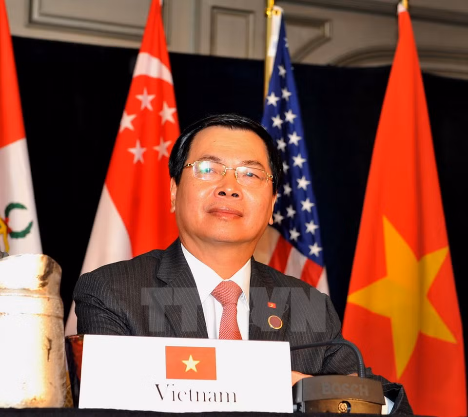 Le ministre vietnamien de l'Industrie et du Commerce, Vu Huy Hoang. 