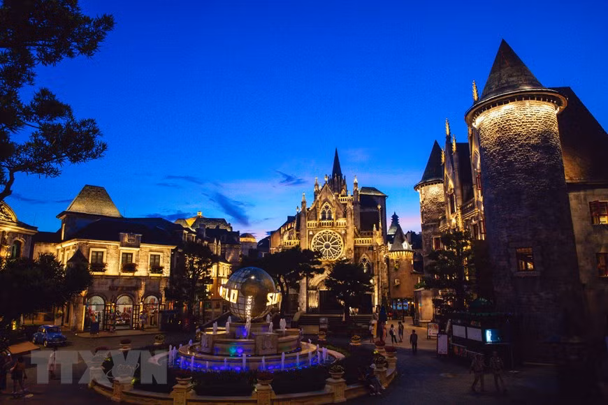 La zone touristique Ba Na Hills. 