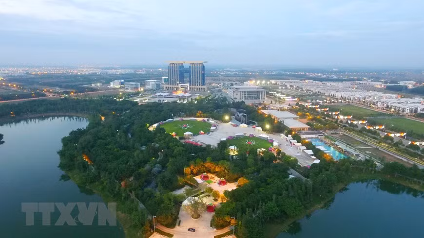 La nouvelle ville de Binh Duong. Photo: Huyen Trang/VNA 