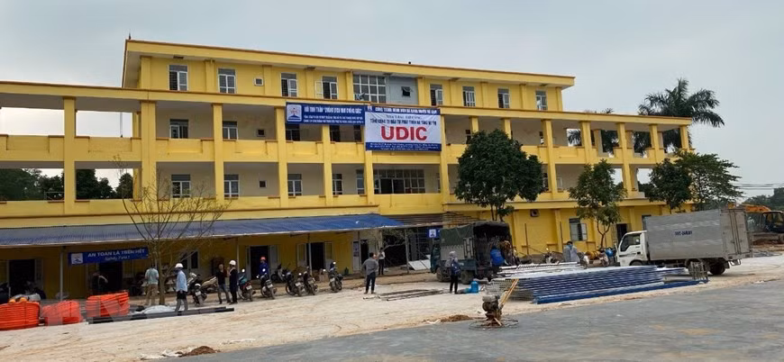  Le processus de réhabilitation de l’hôpital ambulant Me Linh a eu lieu en mars dernier.