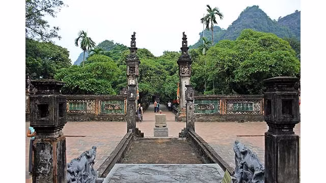 Le temple dédié au culte des Rois Dinh à l’ancienne capitale de Hoa Lu. C'est un des sites préférés des touristes internationaux visitant Hoa Lu. Photo : Aitor Caminero.