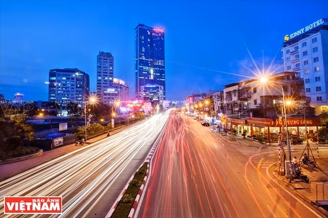 La rue Nguyen Chi Thanh. 