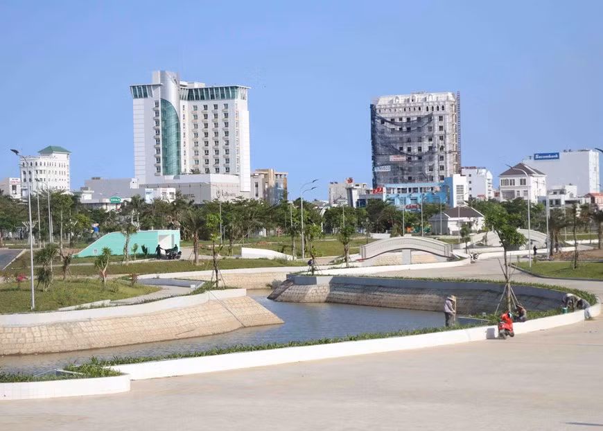 Un coin de la ville de Tuy Hoa. Photo: VietnamPlus 