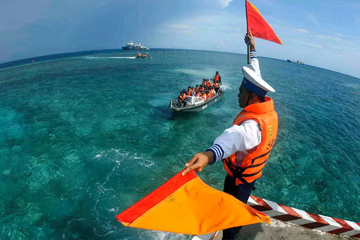 Couleurs de Truong Sa. Photo: Dư Hải