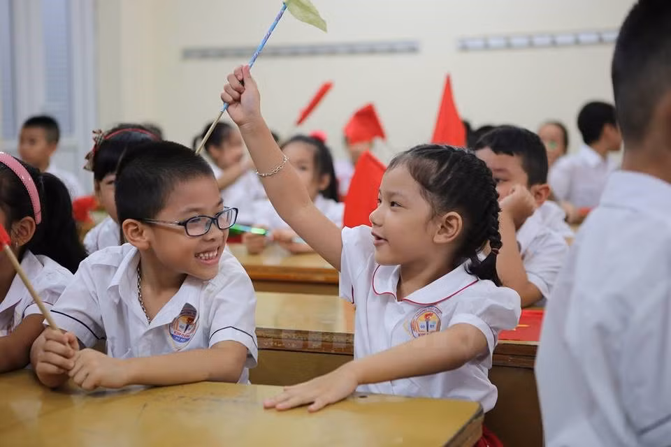 ...plus à l'aise que leurs cadets de maternelle. 