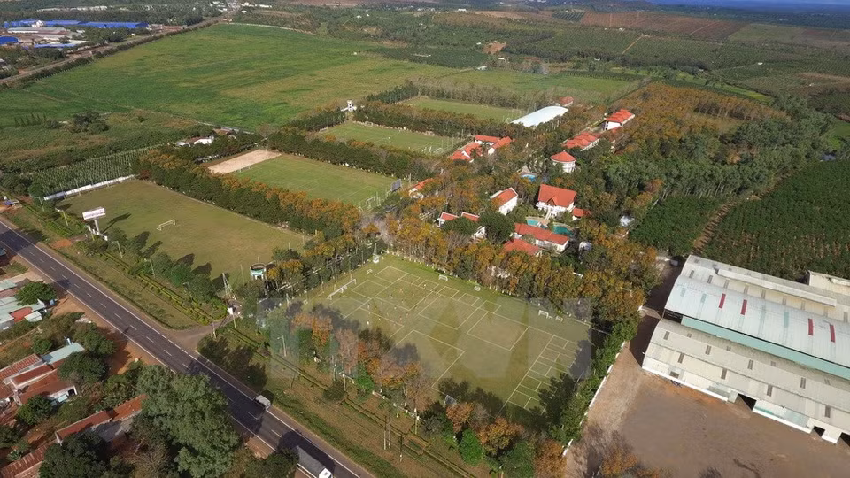 Le siège de l'académie de football Hoang Anh Gia Lai - Arsenal JMG