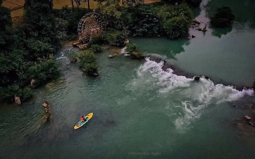 Rivière de Quai Son, commune de Dam Thuy, district de Trung Khanh. Photo: VNA