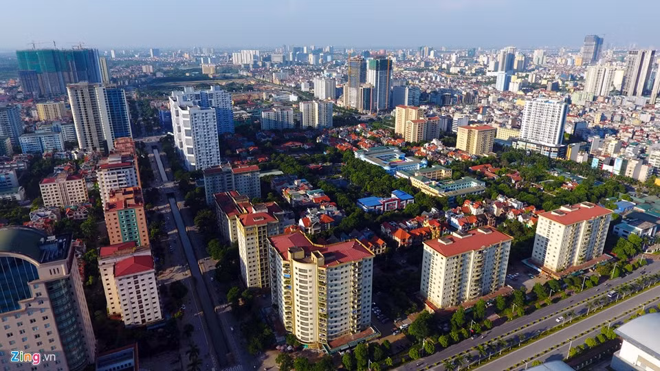 La zone urbaine My Dinh II (Nam Tu Liêm) est considérée comme un nouveau centre de Hanoï.