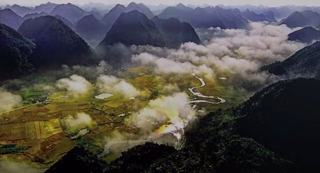 La vallée de Bac Son. 